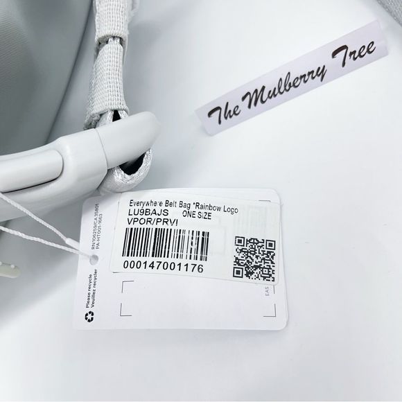 Lululemon Everywhere Everyday Travel 1L Belt Bag In Rainbow Logo NWT - Picture 6 of 13